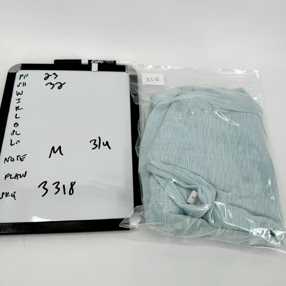 J Jill Tunic Womens Medium Blue Pullover 3/4 Sleeve Snap Side Detail Cotton Knit - Picture 8 of 8